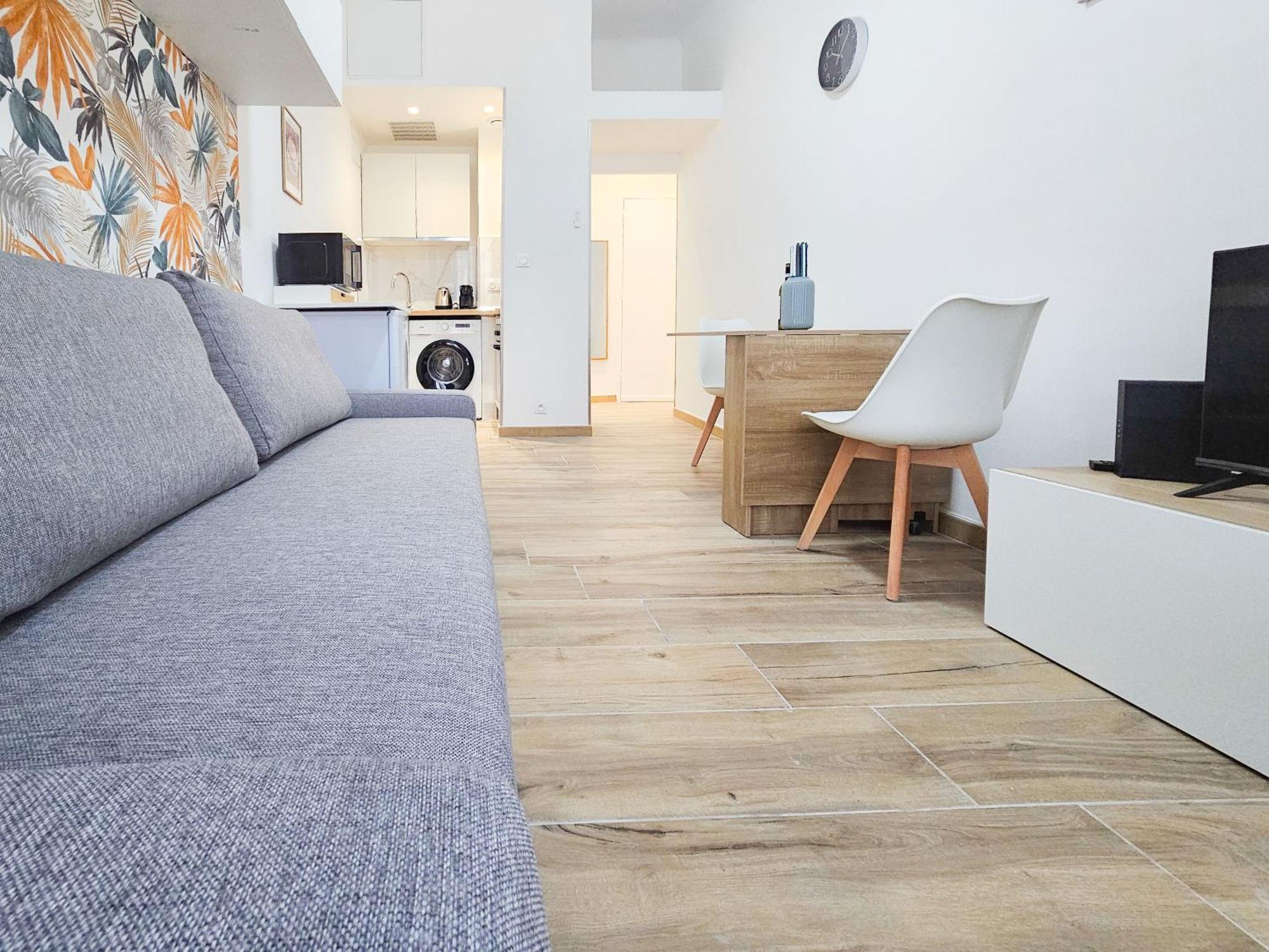 Apartamento Lamartine 4 Pers Center Wifi A/C Niza Exterior foto